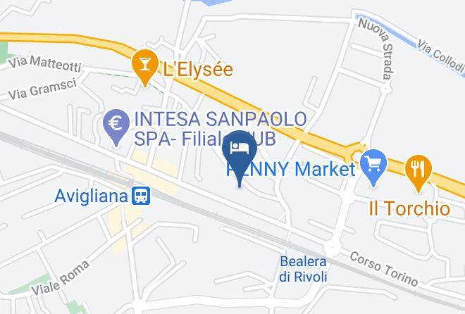 Turin - Hotel Vittoria Maps