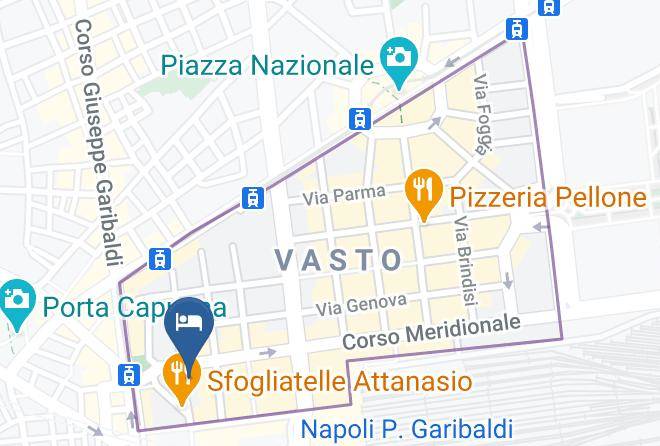 Naples - Hotel Vittorio Veneto Maps