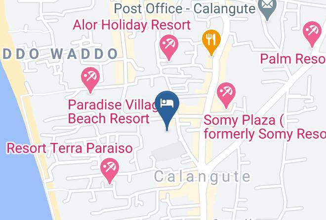 Bardez - Hotel Viva Calangute Maps