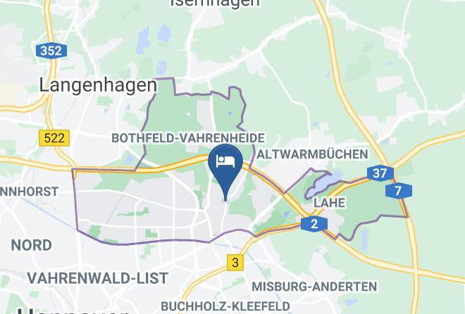 Stadt Hannover - Hotel Viva Creativo Maps