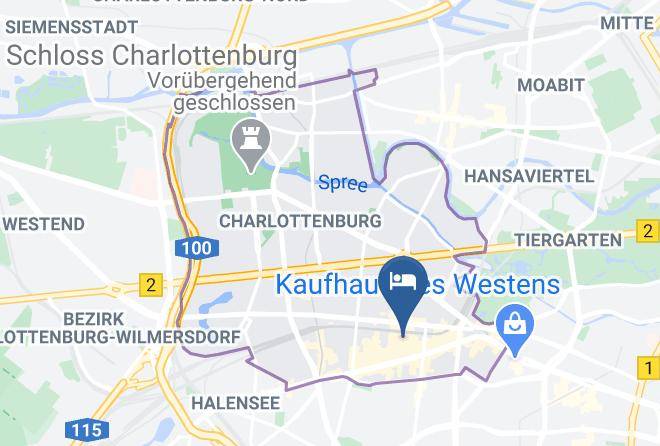 Stadt Berlin - Hotel Vivaldi Maps