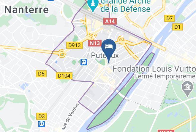 Hauts De Seine - Hotel Vivaldi Maps