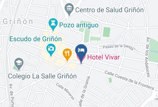Madrid - Hotel Vivar Maps
