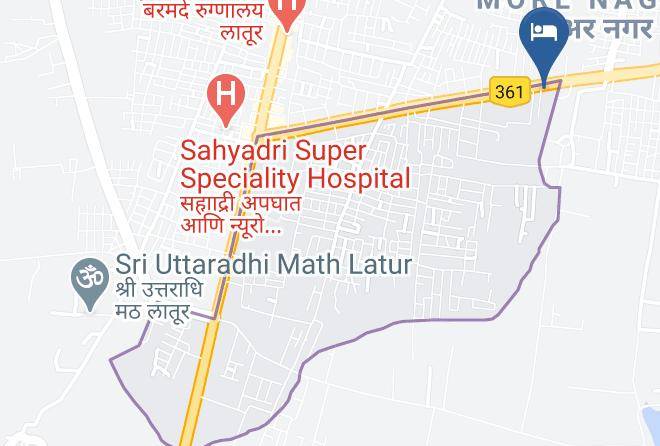 Hotel Vivek Executive Map