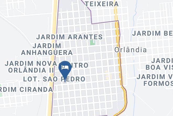 Orlandia - Hotel Vivenda Maps