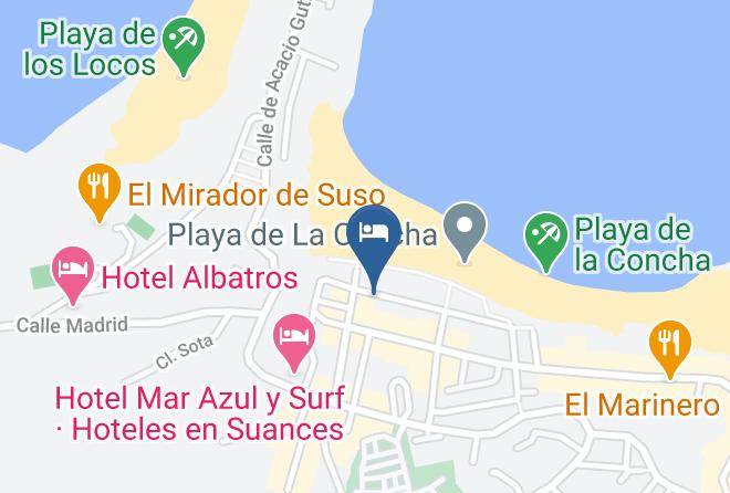 Suances - Hotel Vivero Playa Maps