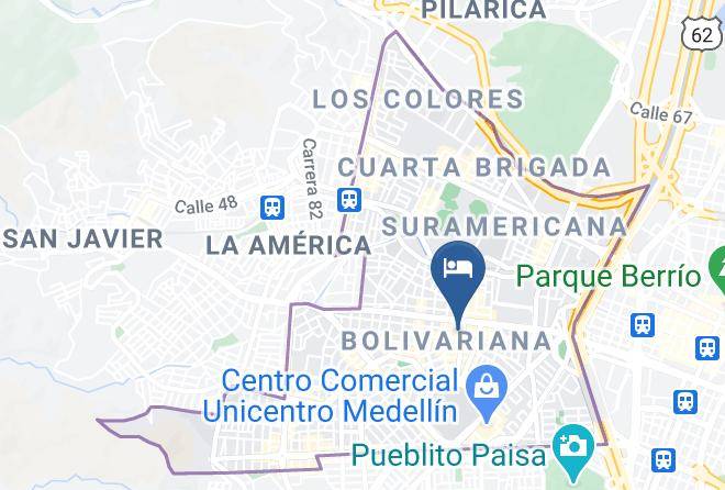 Medellin - Hotel Vivre Maps