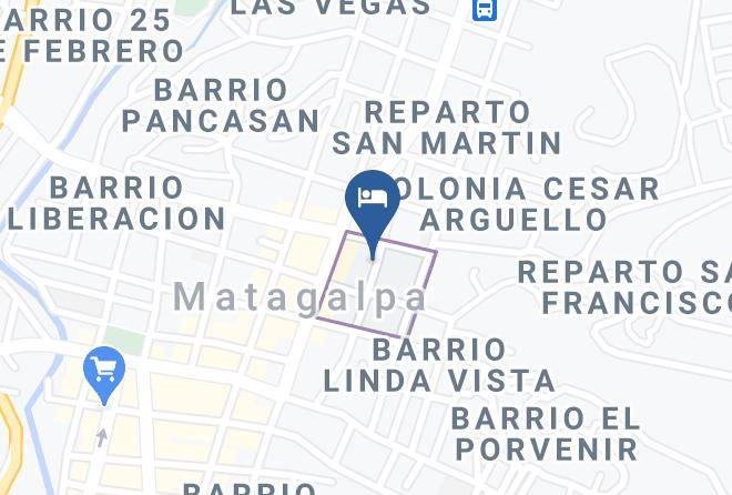 Matagalpa - Hotel Vizcaino Matagalpa Maps
