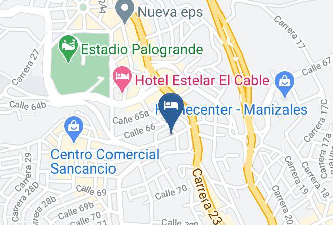 Manizales - Hotel Vizcaya Manizales Maps