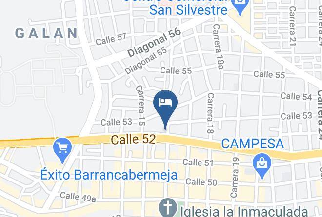 Barrancabermeja - Hotel Vizcaya Plaza Maps