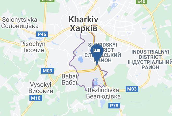 Kharkiv - Hotel Vizit Green Zone Maps