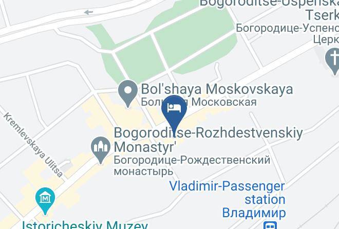 Hotel Vladimir Map