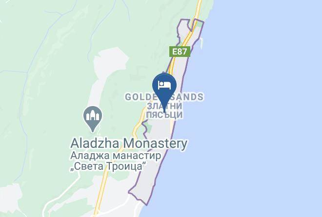 Golden Sands - Hotel Vladislav Varnenchik Maps