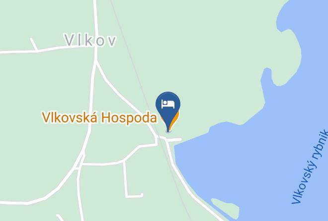 Tabor - Hotel Vlkov Maps