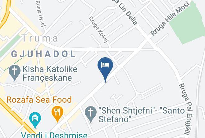Hotel Vllaznia Map
