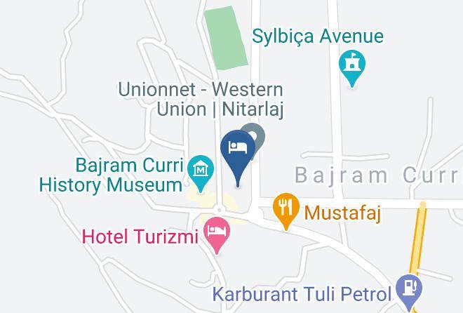Tropoje - Hotel Vllaznimi Maps