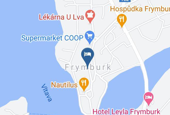 Cesky Krumlov - Hotel Vltava Lipno Maps