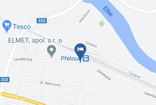 Prelouc - Hotel Vm Prelouc Maps