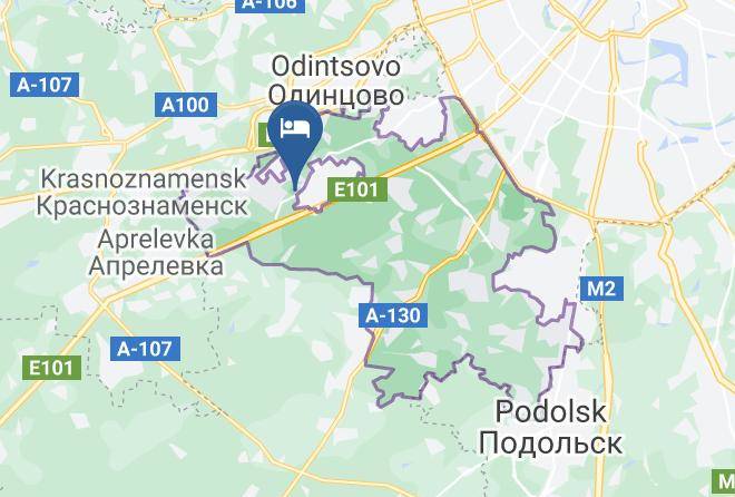 Hotel Vnukovo Green Palace Hotel Map