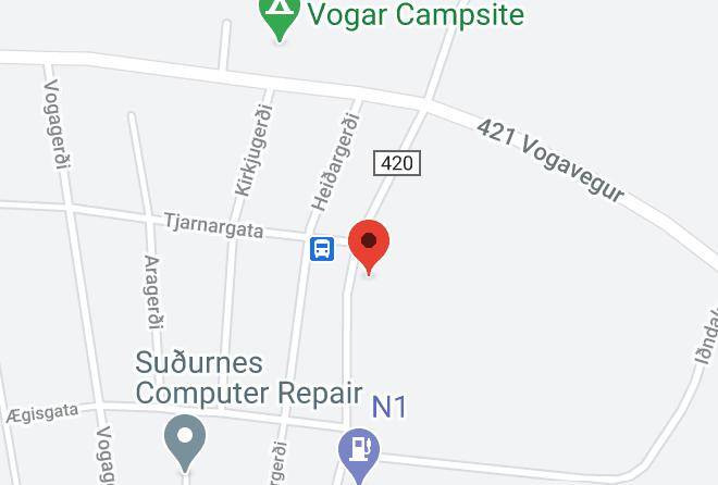 Sveitarfelagi Vogar - Hotel Vogar Maps
