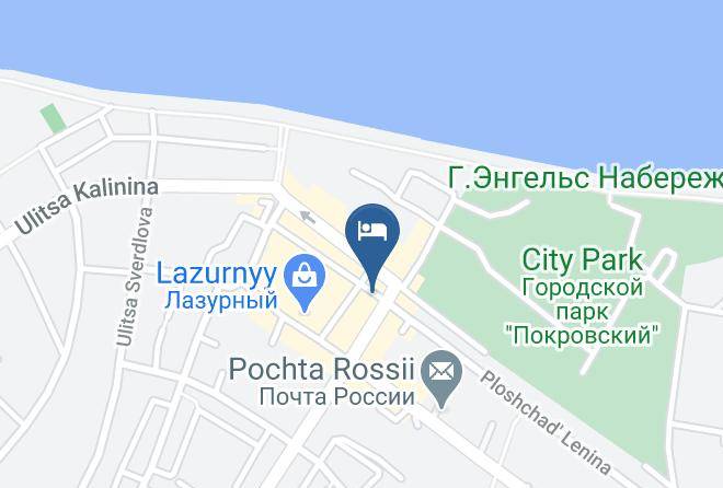 Engelssky District - Hotel Volga Maps
