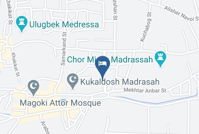 Bukhara - Hotel Volida Maps