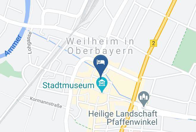 Weilheim Schongau - Hotel Vollmann Maps