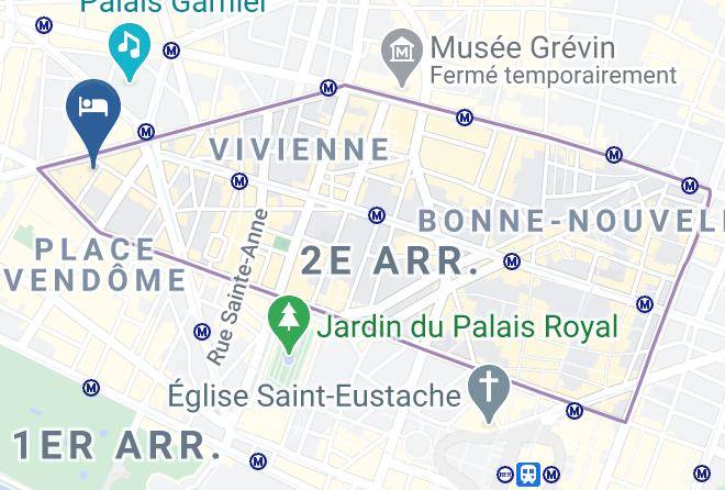 Paris - Hotel Volney Opera Maps