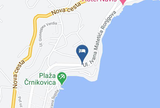 Opatija - Hotel Volosko Maps