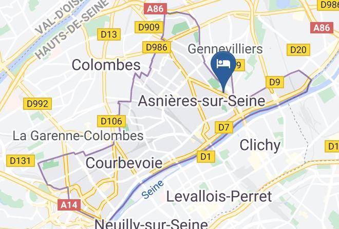 Hauts De Seine - Hotel Voltaire Maps