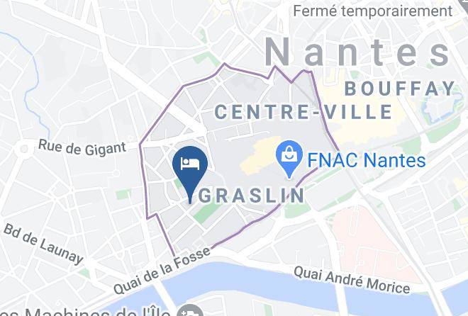 Loire Atlantique - Hotel Voltaire Opera Nantes Centre Maps
