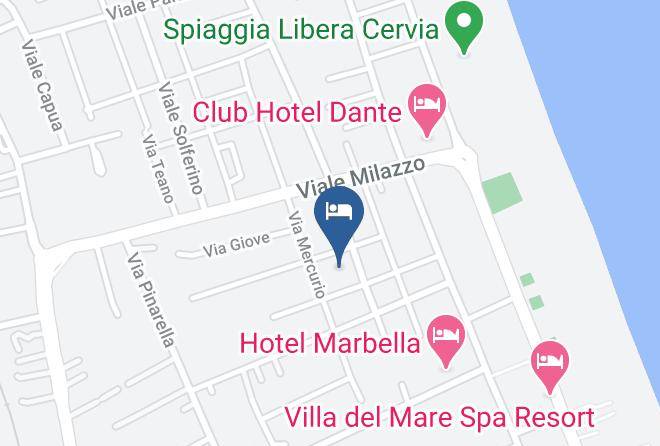 Ravenna - Hotel Volturno Maps