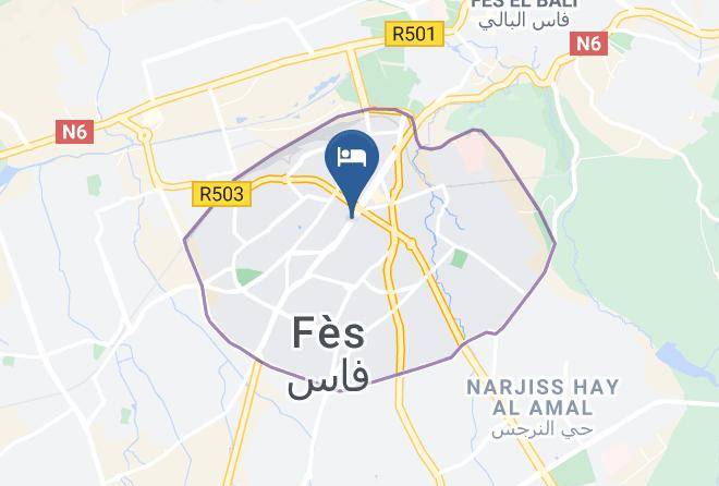 Fez - Hotel Atlas Volubilis Maps