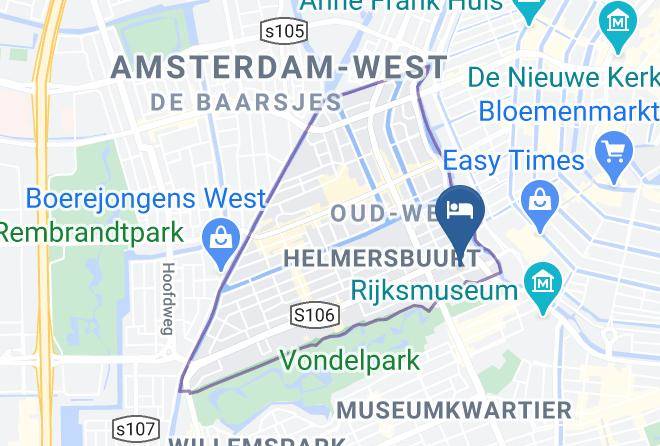 Hotel Catalonia Vondel Amsterdam Map