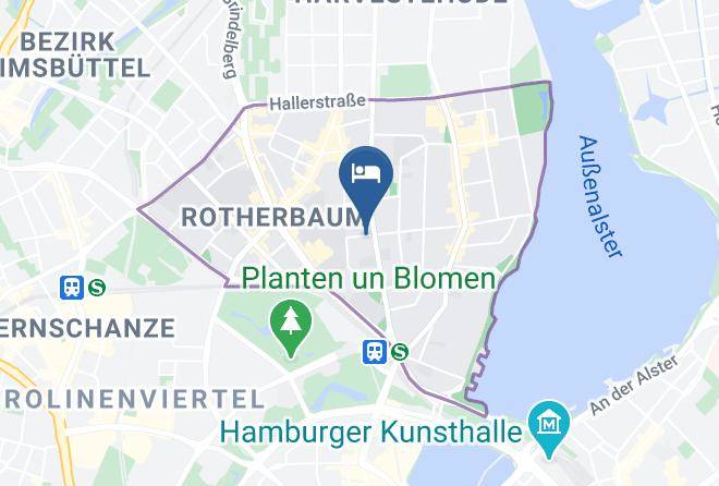 Stadt Hamburg - Hotel Vorbach Maps