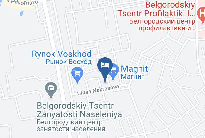 Belgorod - Hotel Voskhod Maps