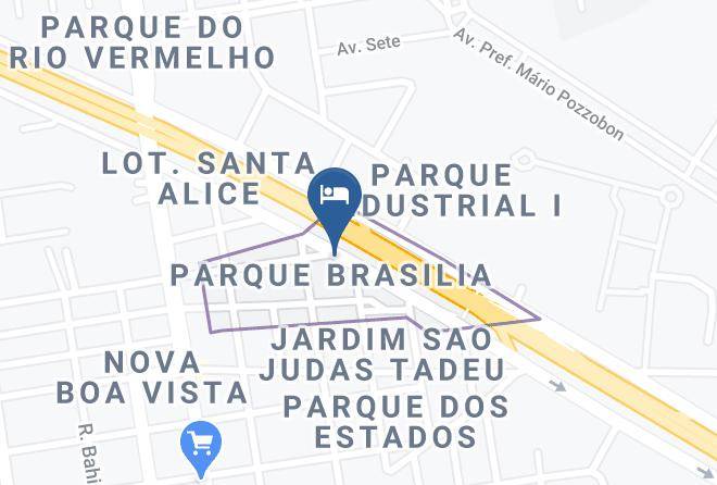 Votuporanga - Hotel Votuporanga Palace Maps