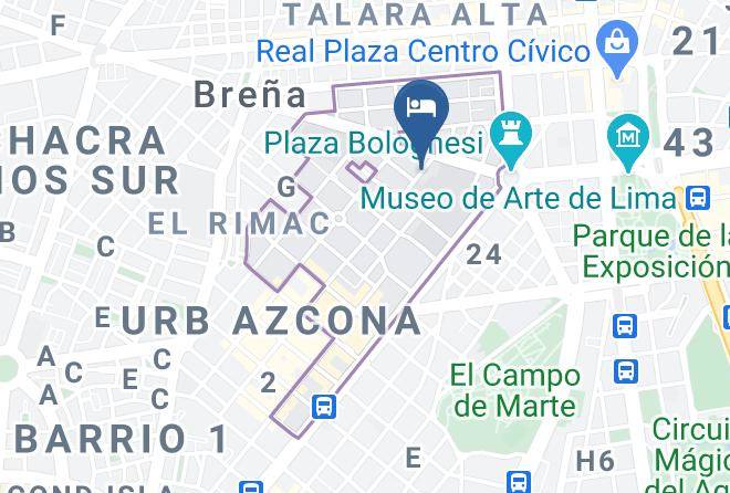 Brena - Hotel Vox69 Suites Maps