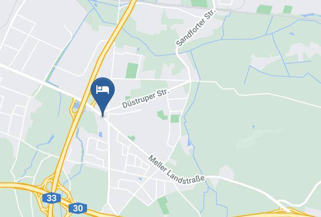 Osnabruck - Hotel Voxtrup Maps