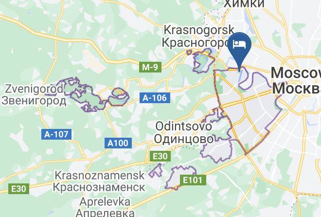 Moscow - Hotel Voyage Park Maps