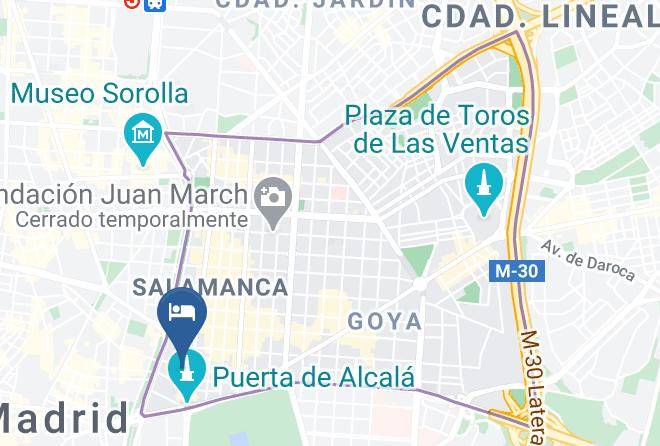 Vp Jardin De Recoletos Map