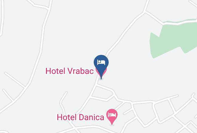 Hotel Vrabac Map