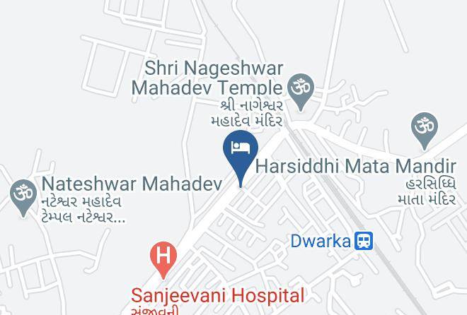 Dwarka - Hotel Vraj Inn Dwarka Maps