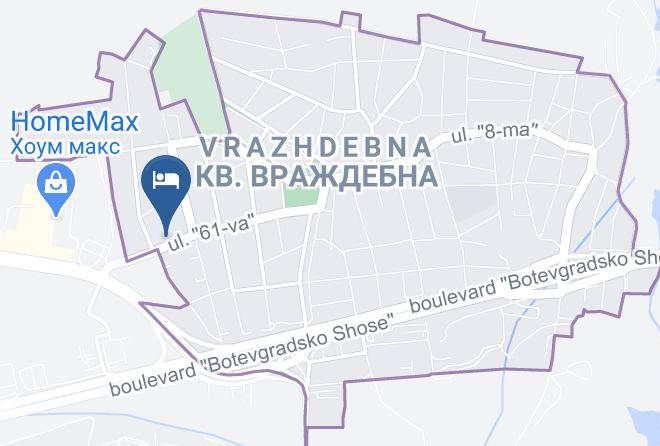 Sofia - Hotel Vrazhdebna Maps