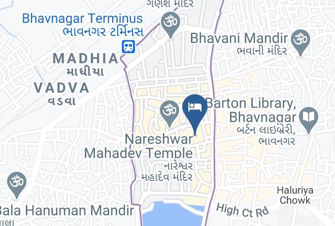 Bhavnagar - Hotel Vrundavan Maps