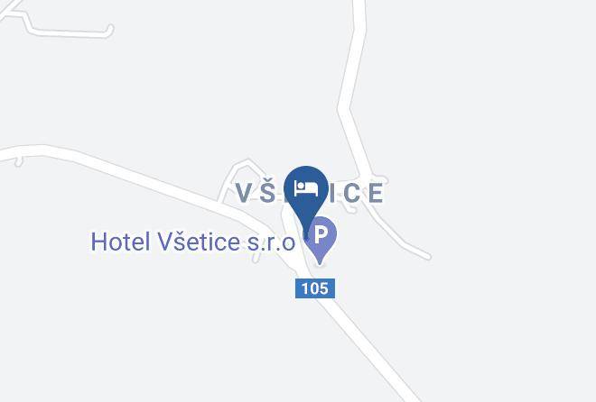 Benesov - Hotel Vsetice Maps