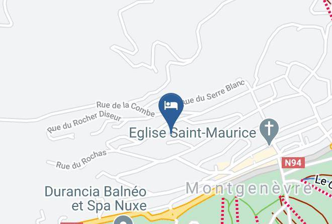 Hautes Alpes - Hotel Vtf Le Grand Hotel Maps