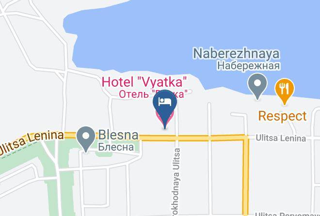 Vyatskiye Polyany - Hotel Vyatka Maps