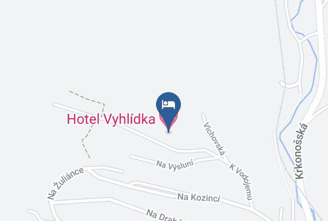 Semily - Hotel Vyhlidka Maps