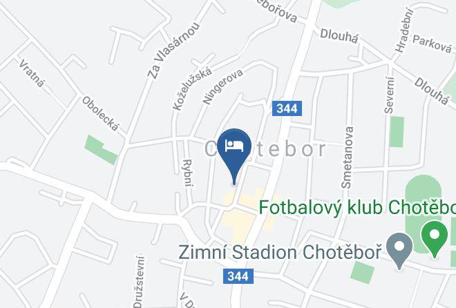Havlickuv Brod - Hotel Vysocina Maps